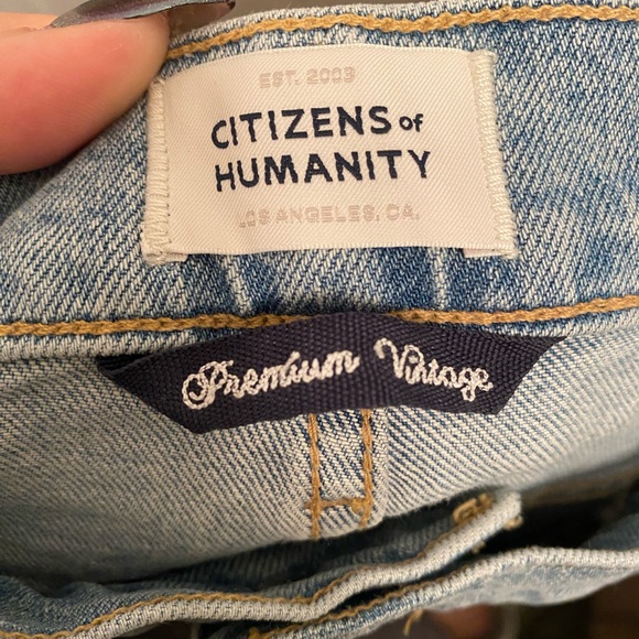 CITIZENS OF HUMANITY- Emerson MID Rise Relaxed NWOT - Picture 5 of 9